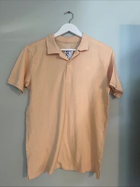 L(juniors) Calvin Klein Light Peach Polo Shirt